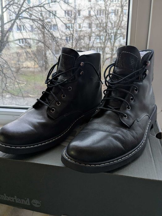 Шкіряні черевики Timberland Belanger (р. 43.5, чорні)