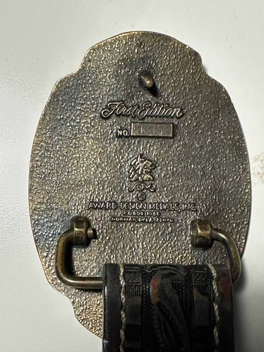 Cinto Western Appaloosa - SOLID BRASS - EUA