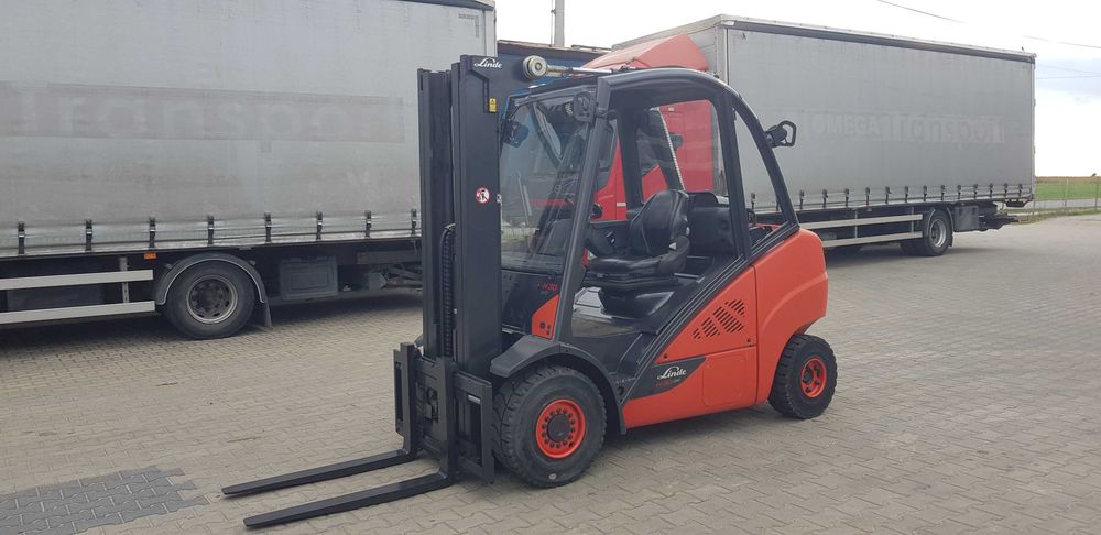 Linde H30T-02 EVO 2016 rok 3 tony Triplex przesuw boczny