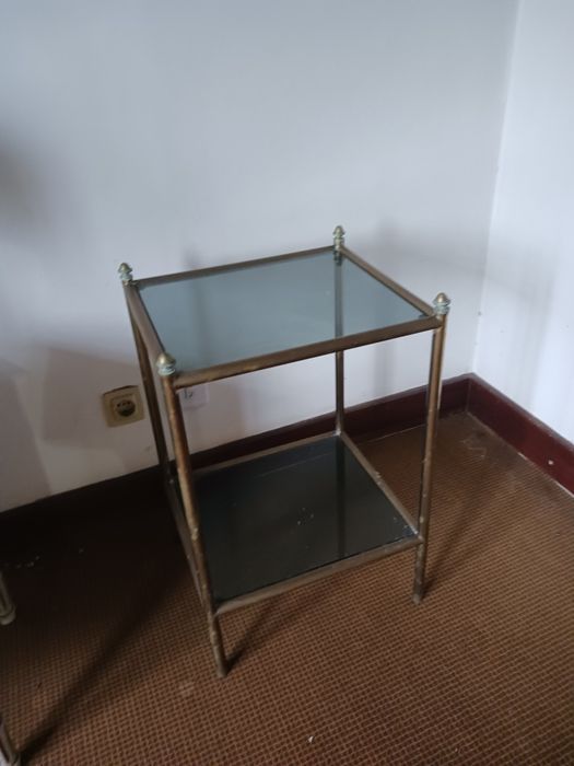 Cama Solteiro Latão Vintage