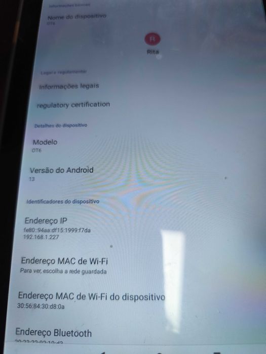 Tablet a mais uns equipamentos