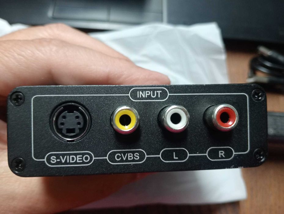 Conversor AV / S-Video para HDMI HD - Ideal para Consolas Antigas