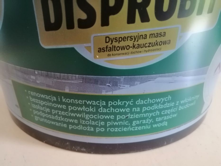 Masa kauczukowo asfaltowa Disprobit Tytan