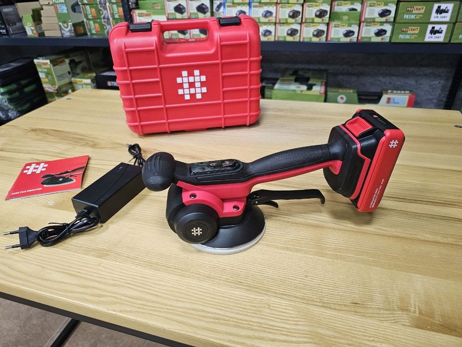 Виброприсоска Shijing 9393 (Акб как макита ) Вибрационная присоска