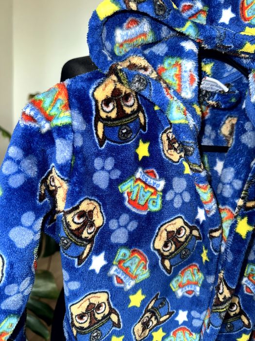 Psi patrol szlafrok puszysty 3-4 l