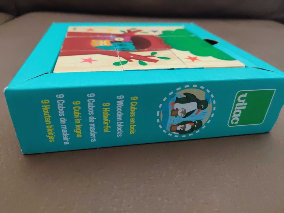 Puzzles didáticos de madeira