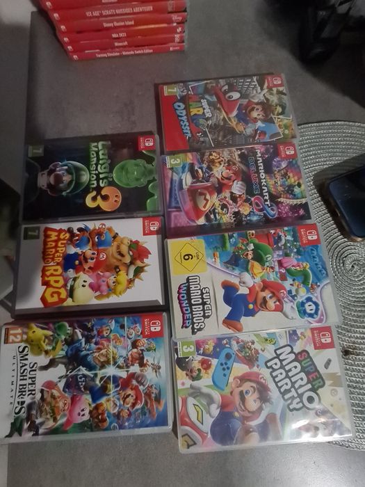 Gry z serii Mario na Nintendo Switch ceny od 99-199zł Zapytaj