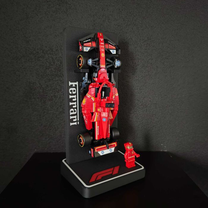 Suporte Lego Speed Champions F1 – Expositor Vertical
