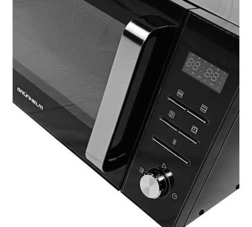Мікрохвильова піч - 23MX930-GB (чорний) 23л, 900 Вт, елект. (GRUNHELM)
