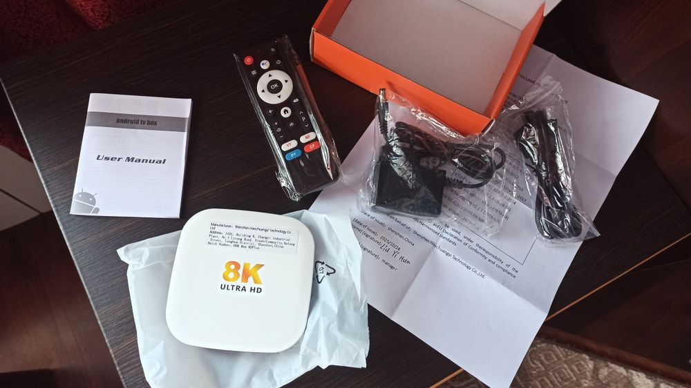 H96 Max M2 Plus Android 14 TV Box з підтримкою 8K Ultra HD, 6 та BT 5.