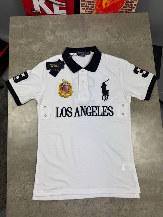 Поло Ralph Lauren Big Pony Paris New York Los Angeles S-2XL