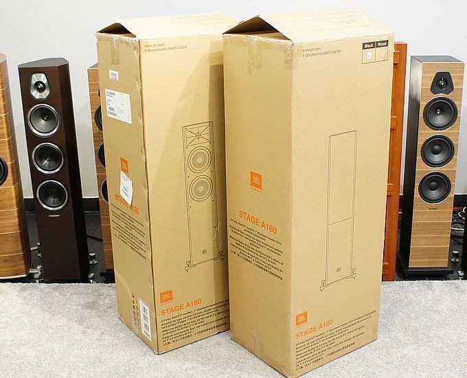 colunas de chao de topo - JBL stage A180 - novas