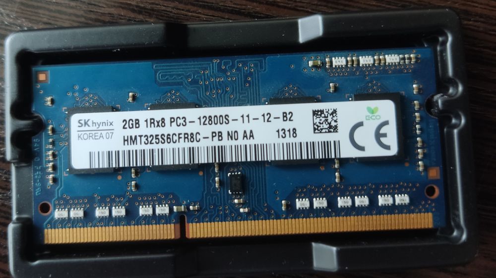 Оперативная память DDR3/2Gb для ноутбука