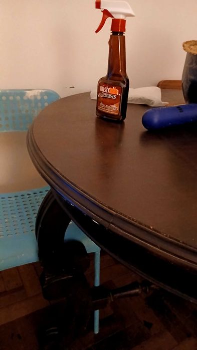 Mesa redonda madeira