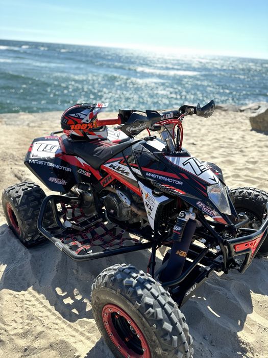 Moto 4 Ktm 450 SX - Toda restaurada e revisionada - COMPETIÇÃO