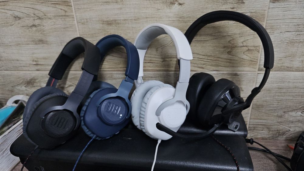 Słuchawki nauszne JBL quantum 100, 200, 300