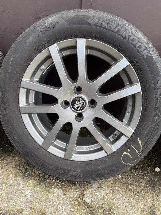 Felgi aluminiowe 4x100 16x6,5j et37 Kia Hyundai Renault Dacia Opel Mazda Toyota
