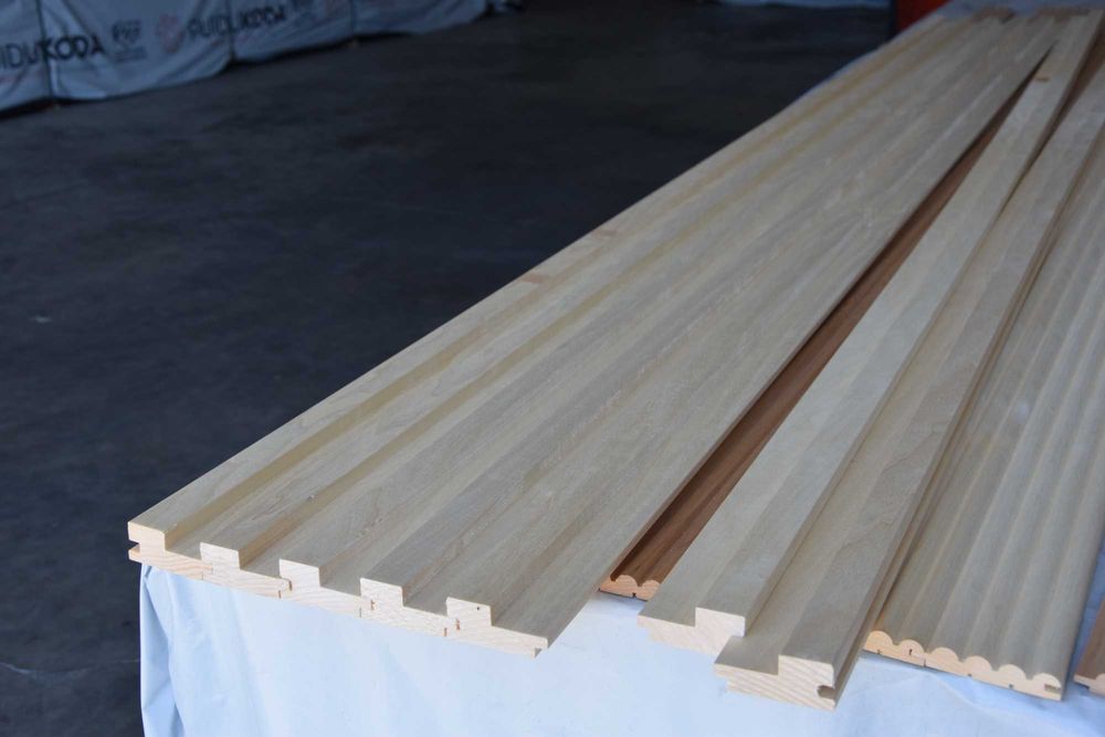 Boazeria do saun/panel ścienne STEP 27x64 osika Puidukoda/sauna/lamele