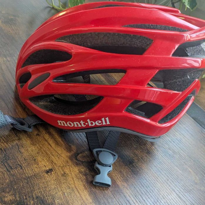 Capacete Montbell S/M 54-58 cm vermelho
