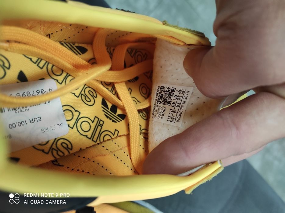 ОРИГІНАЛ 100% Кросівки Adidas Sl Rs 72 Yellow IH7912 40