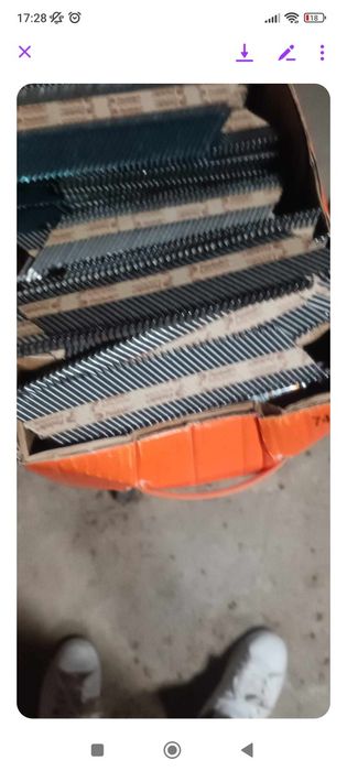 Pregos galvanizado para pistola de pregos