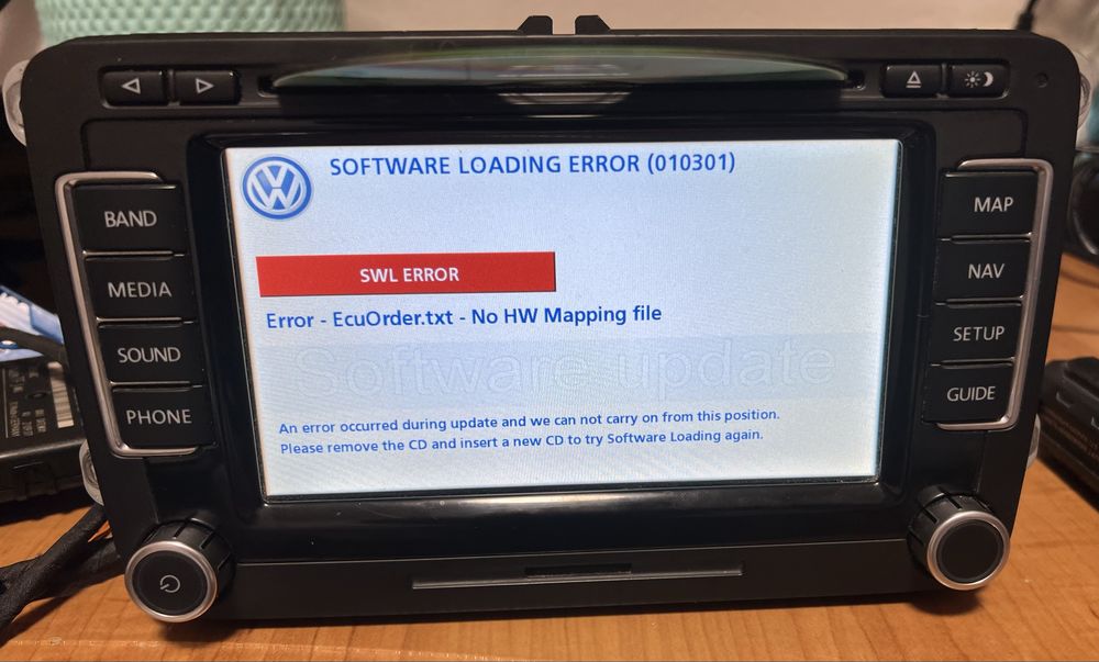 Прошивка, ремонт, кодування, встановлення карт RNS- 510