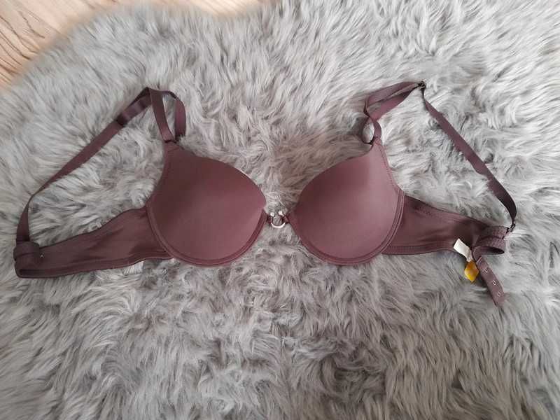 Brązowy biustonosz sexi rozm 85B