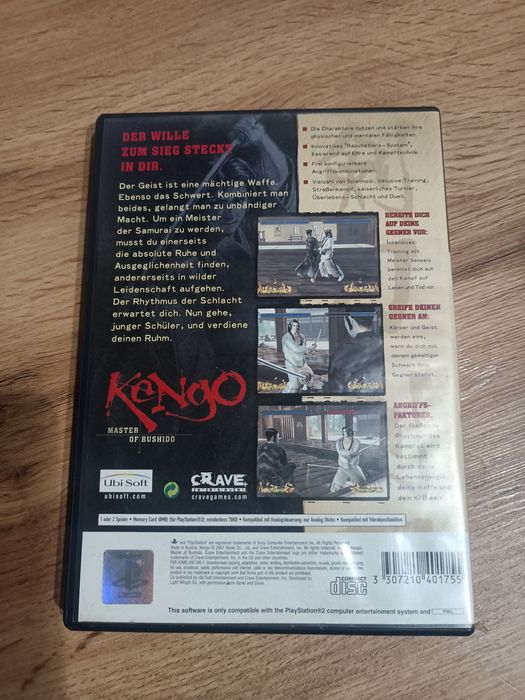 Kengo Master of Bushido PS2
