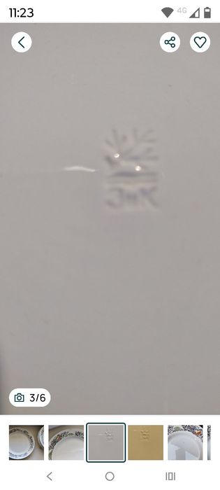 Тарелки Конаково ЗИК. 20 см.