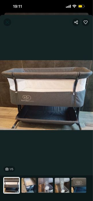 berço com cesto Luxury da Kinderland