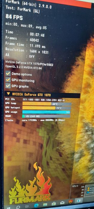 Игровой компьютер  (Core i5/ ОЗУ 8gb / SSD+ HDD/gtx 1070 8гб )