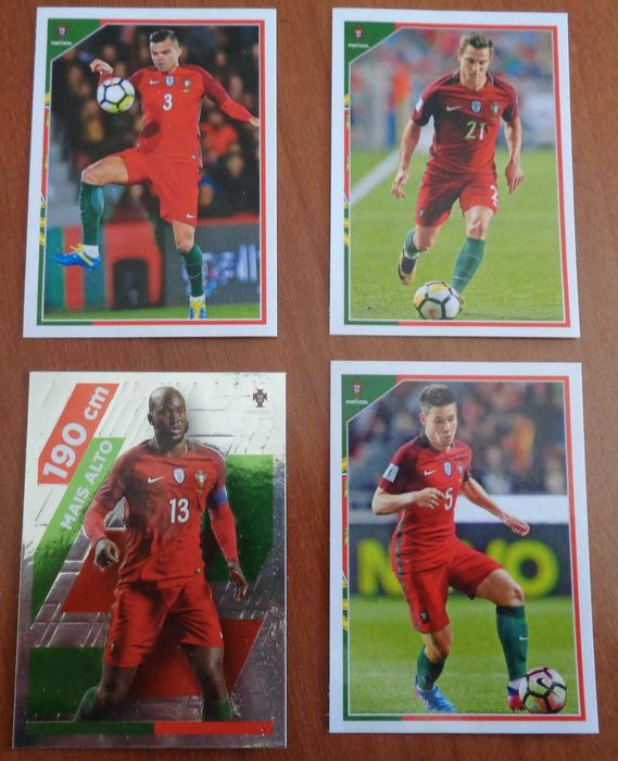 Coleção de cromos Fome de vencer - Seleção de Portugal
