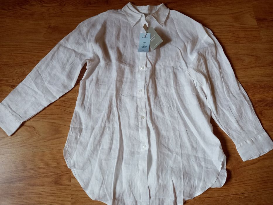 Koszula premium H&M lniana 36
