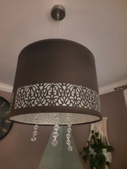 2 Lampy z koralikami