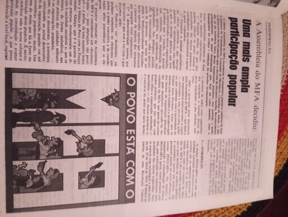 Correio do Povo (Em destaque a Assembleia do MFA )