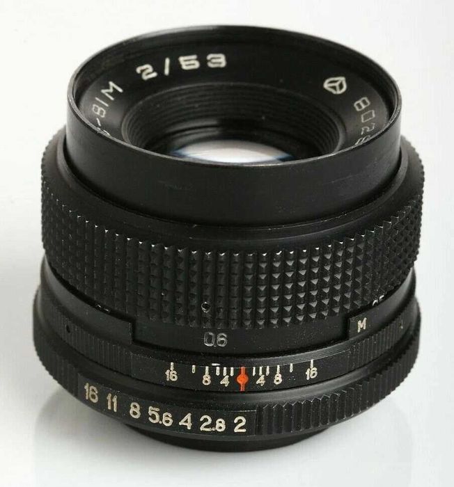 Rzadki Helios 81M 2/53mm mocowanie NIKON F AI testowany, jak nowy