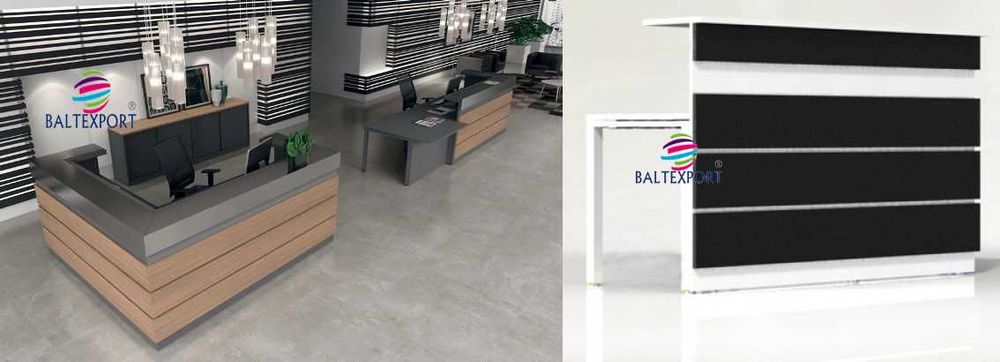Balcão Recepção Mesas Secretária de Escritório Cad. Visitante Formação