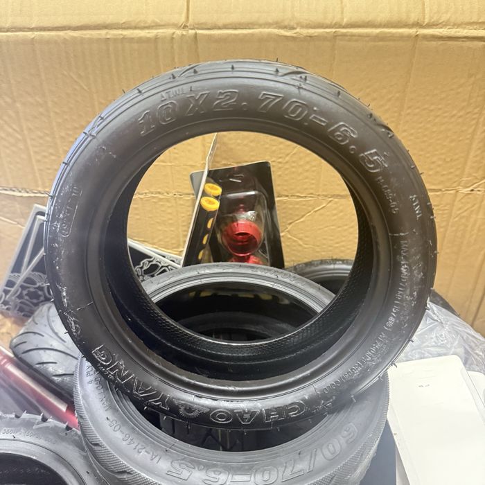 Pneus trotinete 60/70-6.5   10/2.70-6.5   80/60-6  10/2.75-6.5