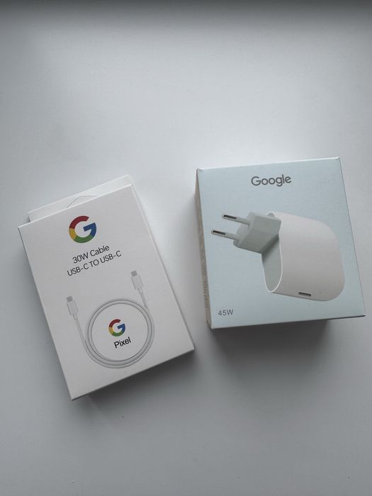 Оригінал Комплект Быстрая зарядка Google 45W Type-C + Кабель Туре-С