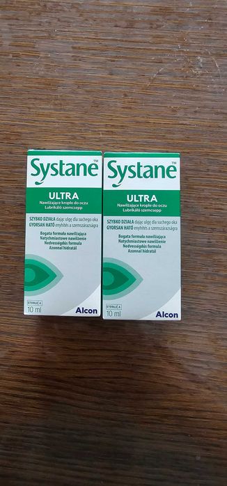 Krople do oczu systane ultra nawilżające