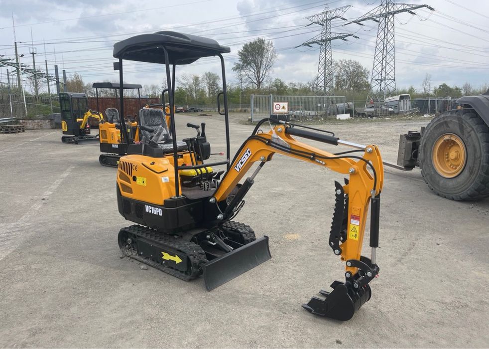 JPC 1500kg Excavadora Nova a Diesel Motor HPR Excelente ###OPORTUNIDADE###