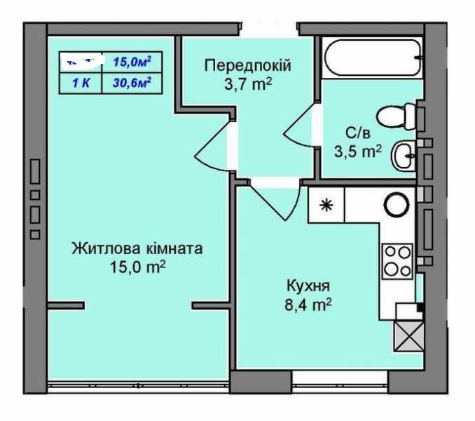 Продаж квартири ЖК Празький 2, переуступка