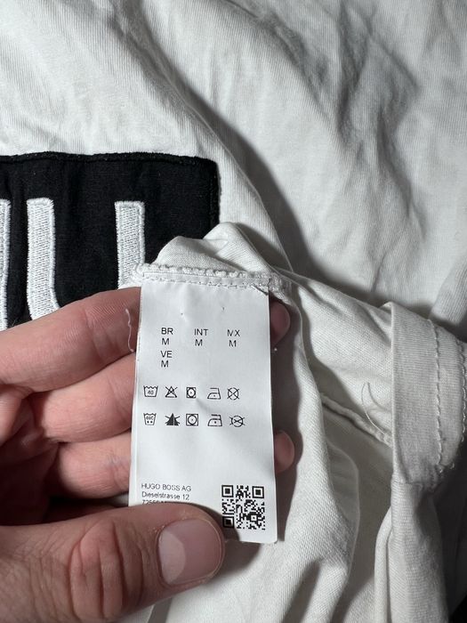 Футболка HUGO big logo hugo boss