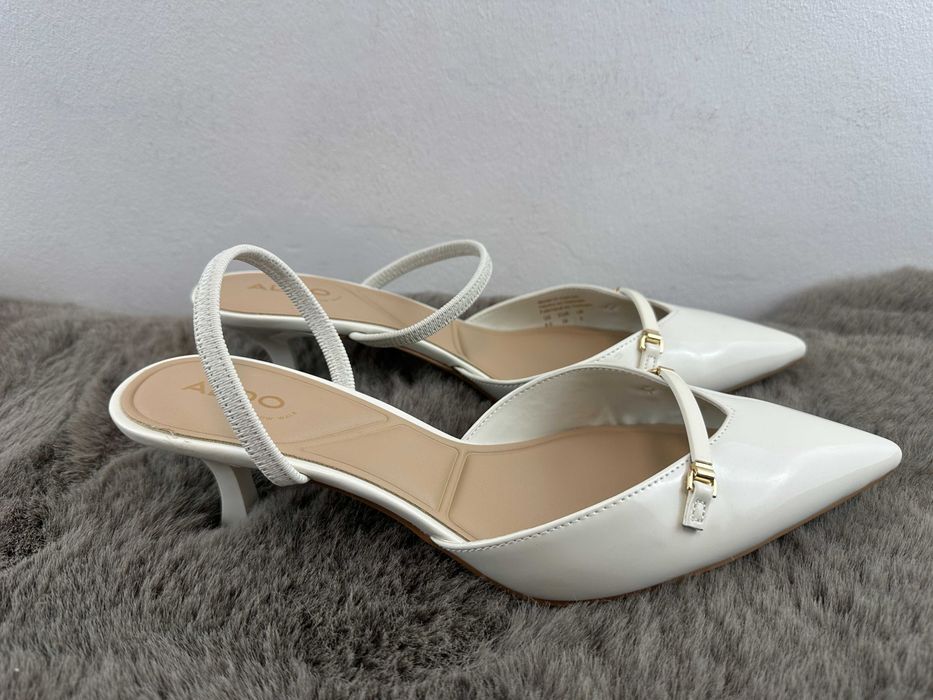 Buty damskie sandały czółenka na obcasie Aldo Nailah 39