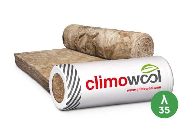 Wełna mineralna szklana Climowool  KNAUF 035 15 cm 0,035 150mm poddasze ściany podłoga