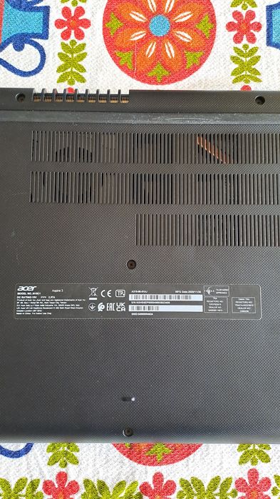 Laptop blue niebieski Acer Aspire 3 model N19C1