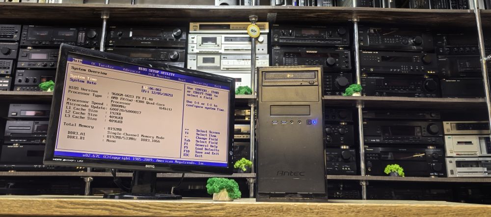 Комп'ютер PC-3T/AMD FX-4300/Ram 8Gb DDR3 /HDD no /Video 1Gb GT710