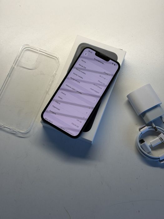 iPhone 13 128gb czarny bateria 100% komplet
