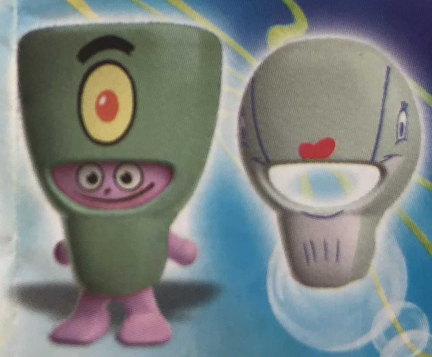 Герои Spongebob Kinder сюрприз (обмен)