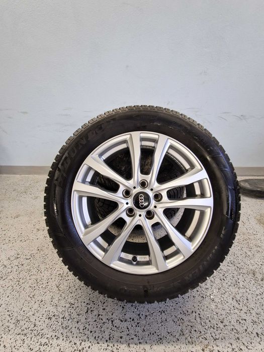 Koła zimowe felgi aluminiowe komplet audi a4 a6 17" 5x112
